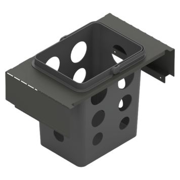 KÄLLSORTERING THEOFILS TOLEDO 40X35 MÖRKGRÅ