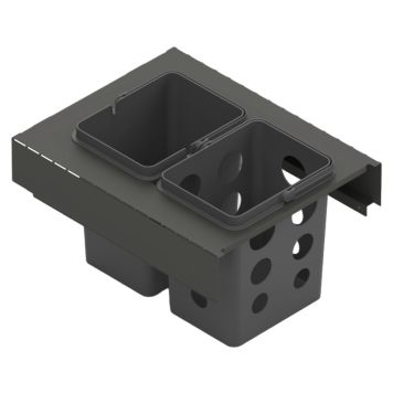 KÄLLSORTERING THEOFILS TOLEDO 40X45 MÖRKGRÅ