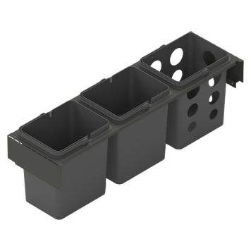 KÄLLSORTERING THEOFILS TOLEDO 80X35 MÖRKGRÅ