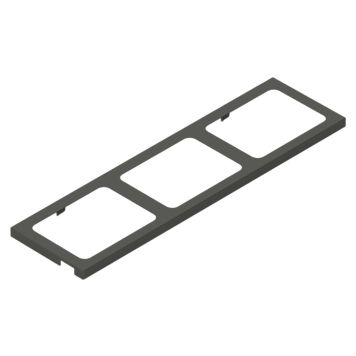 KÄLLSORTERING THEOFILS TOLEDO TOPPRAM 80X35 MÖRKGRÅ