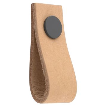 HANDTAG THEOFILS ARI LÄDER GRÅ/NATUR