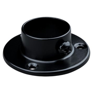 RÖRHÅLLARE THEOFILS 527 SIDOMONTERING FÖR RÖR Ø25MM SVART 