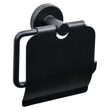 TOALETTPAPPERSHÅLLARE THEOFILS DIJON MED LOCK MATT SVART