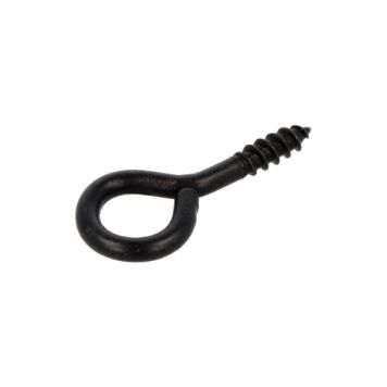 SKRUVÖGLA BLACKLINE 4X3X14MM SVART 6ST/FRP