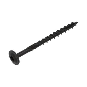 TRÄSKRUV BLACKLINE WAF 6X80MM 10ST/FRP