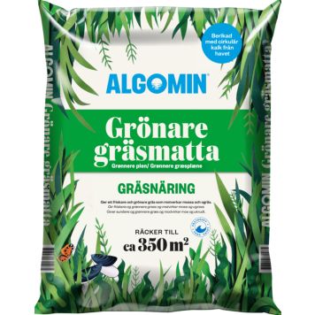 GRÄSNÄRING ALGOMIN GRÖNARE GRÄSMATTA 6,5KG