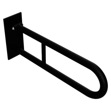 STÖDHANDTAG BEMETA HELP VIKBAR U-FORM 600MM SVART