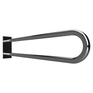 STÖDHANDTAG BEMETA HELP U-FORM TÄCKLOCK 900MM STÅL POLERAD