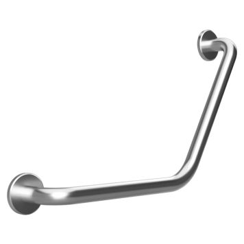 STÖDHANDTAG BEMETA HELP VINKLAT 120 GRADER STÅL BORSTAD