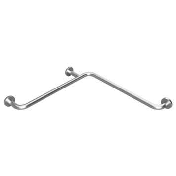 VÄGGSTÖD BEMETA HELP HÖRN TÄCKLOCK STÅL BORSTAD