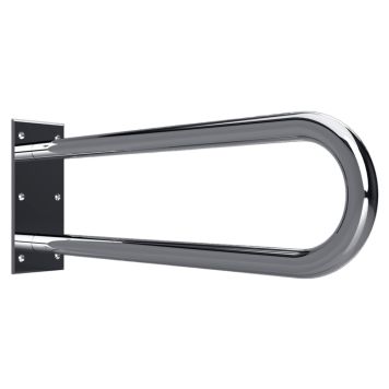 STÖDHANDTAG BEMETA HELP U-FORM 600MM STÅL POLERAD