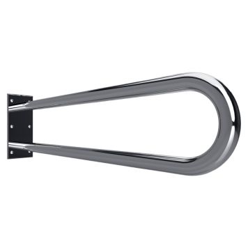 STÖDHANDTAG BEMETA HELP U-FORM 813MM STÅL POLERAD