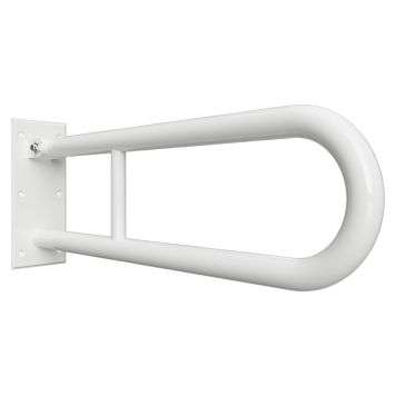 STÖDHANDTAG BEMETA HELP VIKBAR U-FORM 813MM VIT