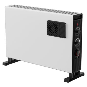 KONVEKTORELEMENT VOLTOMAT 2000W MED FLÄKT+TIMER