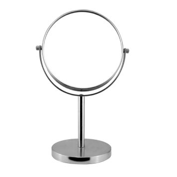 SMINKSPEGEL VENUS PÅ FOT KROM 1X&7X KROM