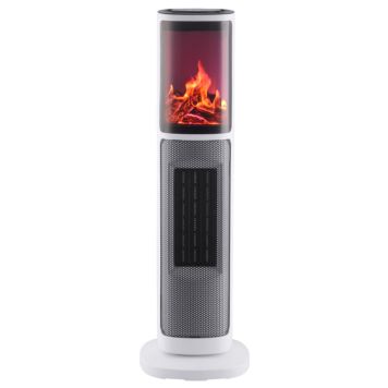 VÄRMEFLÄKT TECHNAXX BRASA 1400W/2000W GRÅ