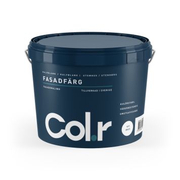 FASADFÄRG COL.R VIT  3 L