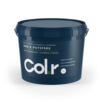 PUTS & MURFÄRG COL.R VIT  3 L