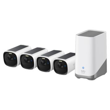 ÖVERVAKNINGSKAMERA EUFY EUFYCAM E40 + HOMEBASE S380 4X KAMERA 