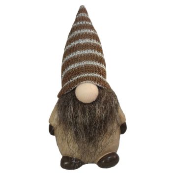 TOMTE RUND BRUN 17CM