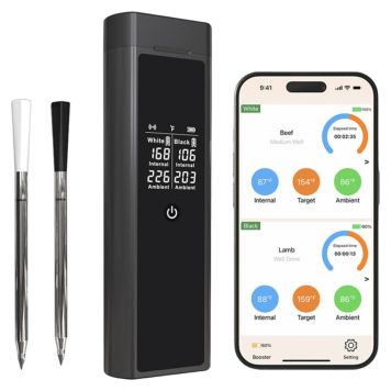 GRILLTERMOMETER BLUEGAZ TRÅDLÖS 16CM