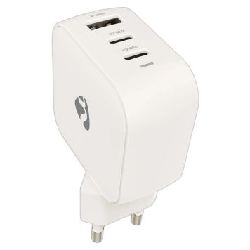 VÄGGLADDARE NEDIS 70W USB-A, 2XUSB-C