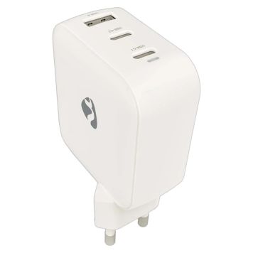 VÄGGLADDARE NEDIS 100W USB/2XUSB-C VIT