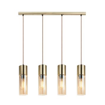 PENDELLAMPA GLOBO ANNIKA E27 4L MÄSSING