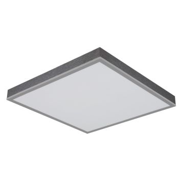 PLAFOND GLOBO DORO LED 45CM SILVER