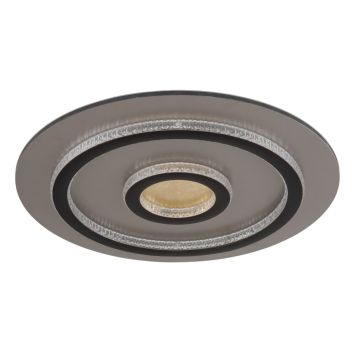 PLAFOND GLOBO JAYDEN LED FJÄRRKONTROLL DIMBAR SVART/GULD