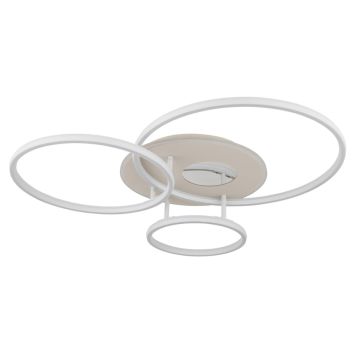 TAKLAMPA GLOBO INVERTINA LED FJÄRRKONTROLL DIMBAR SAND 