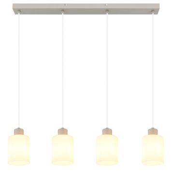 PENDELLAMPA GLOBO TRENT E27 4L SAND