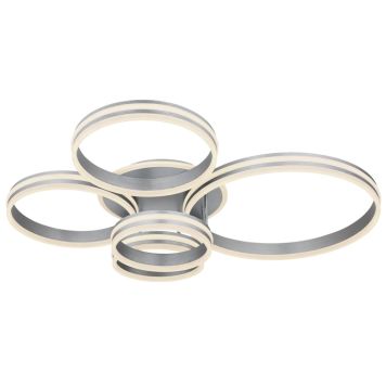 TAKLAMPA GLOBO RUBIO LED FJÄRRKONTROLL DIMBAR GRÅ