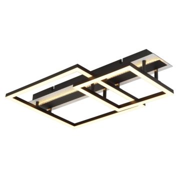 TAKLAMPA GLOBO ESTRADA LED 56CM SVART