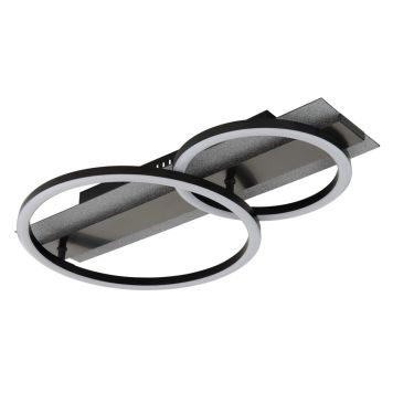 TAKLAMPA GLOBO NORBERTO LED 48,2CM SVART