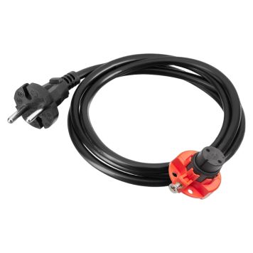 ANSLUTNINGSKABEL REJ DESIGN PRO PLUG-IN 130CM SVART