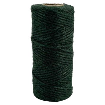 PRESENTSNÖRE 2MMX50M JUTE GRÖN