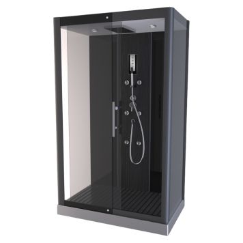 DUSCHKABIN AURLANE PHANTOM 85X115 GRÅ