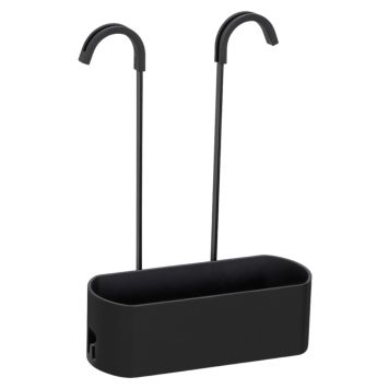 DUSCHKORG WENKO GAROS 13X40X29CM SVART