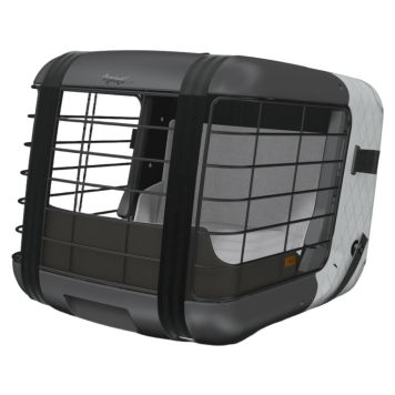 HUNDBUR 4PETS CAREE 46,5X47,2X57CM GRÅ