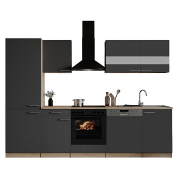 KÖK RESPEKTA MERLE KB280ESGG78SBO GRÅ 280CM