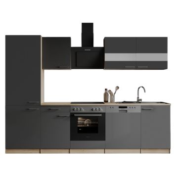 KÖK RESPEKTA MERLE KB280ESGG78BO GRÅ 280CM