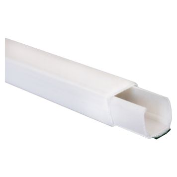 KABELKANAL SCHNEIDER ELECTRIC DEXON SJÄLVHÄFTANDE 10X10MM VIT 2M