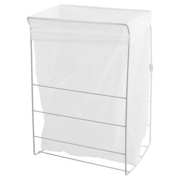 PAPPERSKORG DAY FÖR HÄNGNING 23,5X21X35CM VIT