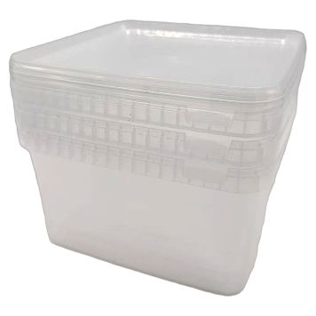 MATLÅDA 3,1L TRANSPARENT 3-PACK