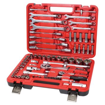 HYLSNYCKELSATS ALPHA TOOLS 1/4'' & 1/2'' 89 DELAR