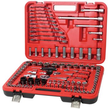 HYLSNYCKELSATS ALPHA TOOLS 1/2" & 1/4'' & 3/8'' 120 DELAR