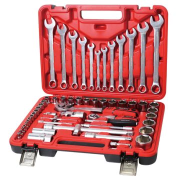 HYLSNYCKELSATS ALPHA TOOLS 1/4'' & 1/2'' 60 DELAR