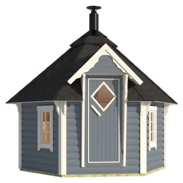 BASTUKÅTA NORDKAPP TRADITIONELL GRÅ 7M² 