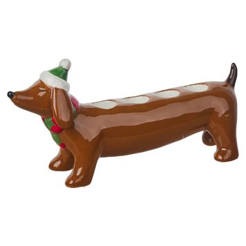 ADVENTSLJUSSTAKE TAX 26CM BRUN